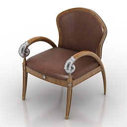 3D Armchair preview