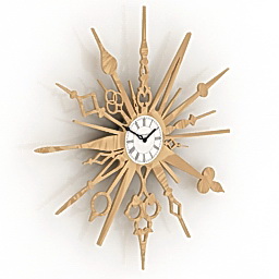 clock 3D Model Preview #b015554e