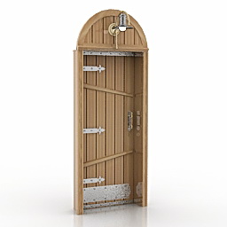 door 3D Model Preview #5372a904