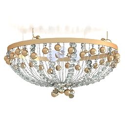 3D Chandelier preview