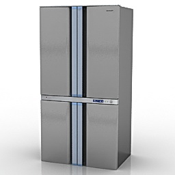 3D Refrigerator preview