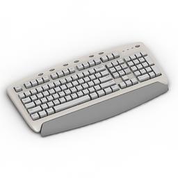 3D Keyboard preview