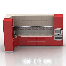 kitchen 3D Model Preview #caf59f56