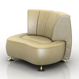 3D Armchair preview
