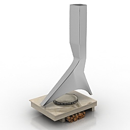 fireplace 3D Model Preview #359fb742