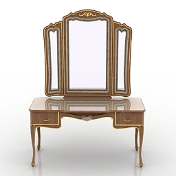 3D Dressing table preview