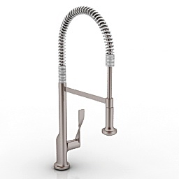 mixer hansgrohe axor citterio semi pro 3D Model Preview #65badc29