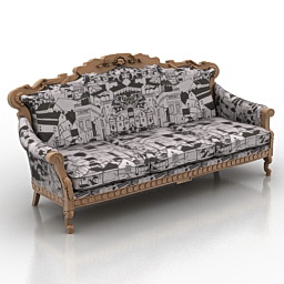 3D Sofa preview