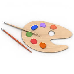 3D Palette preview