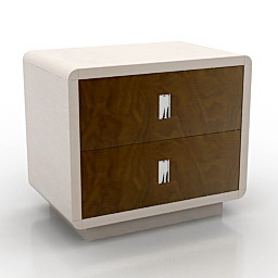 3D Bedside table preview