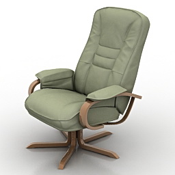 3D Armchair preview