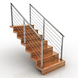 stair marretti 3D Model Preview #12457199