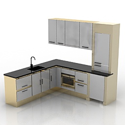 kitchen 3D Model Preview #232bf4ce