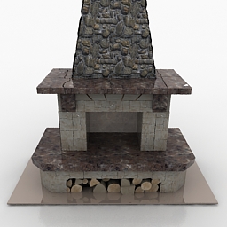 fireplace 3D Model Preview #684c5015
