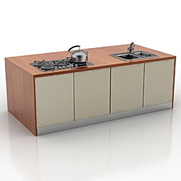 3D Kitchen preview