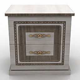 3D Bedside table preview