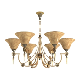 3D Chandelier preview