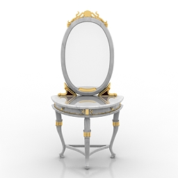 3D Dressing table preview