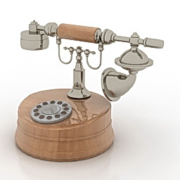 phone retro caesar 3D Model Preview #49ea2cd6