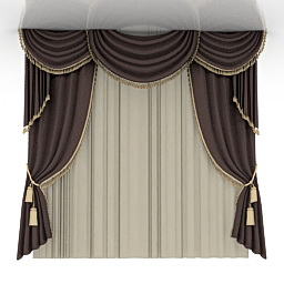 curtain 3D Model Preview #07c8b293