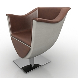 3D Armchair preview