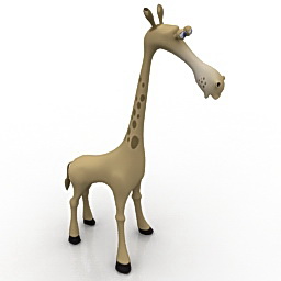 toy giraffe 3D Model Preview #34bfd722