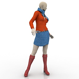 3D Mannequin preview