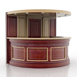 bar 3D Model Preview #4082b405