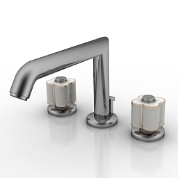 faucet passion decor platine thg 3D Model Preview #88a13ab1