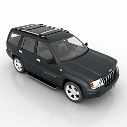 car jeep grand cherokee 2006 3D Model Preview #bd2c7121