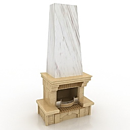 fireplace 3D Model Preview #dcf4bf86