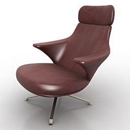 3D Armchair preview