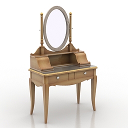 3D Dressing table preview