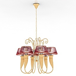 3D Chandelier preview