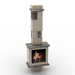 fireplace 3D Model Preview #24528357