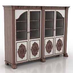 3D Bookcase preview