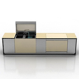 kitchen norbert wanger boffi 3D Model Preview #3038cc52