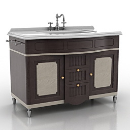 "EuroDesign Luigi XVI Furniture for a bathroom" - Interior Collection preview