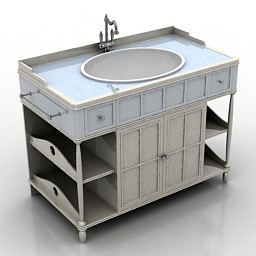 3D Washbasin preview