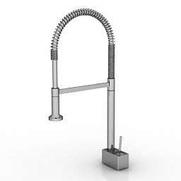 mixer hansgrohe axor starck x 3D Model Preview #08e39213