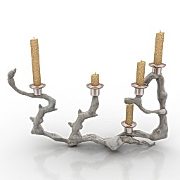 3D Candlestick preview