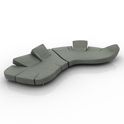 3D Sofa preview