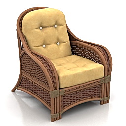 3D Armchair preview