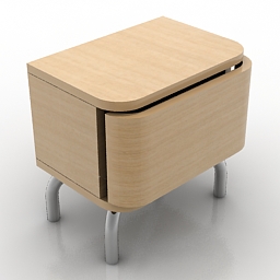 "Bed and bedside table" - Interior Collection preview