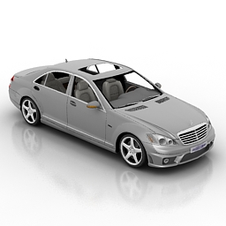 car mercedes benz s65 amg 3D Model Preview #8c488f86