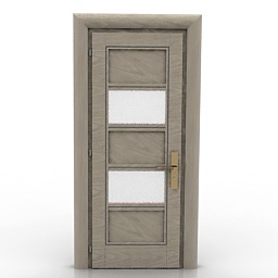 3D Door preview