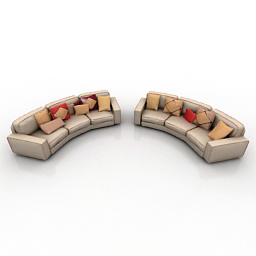3D Sofa preview