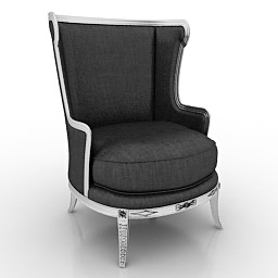 3D Armchair preview