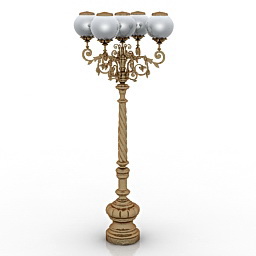 3D Lamppost preview
