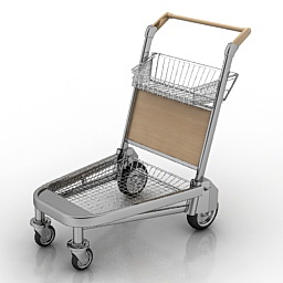 trolley 3D Model Preview #49284bcc